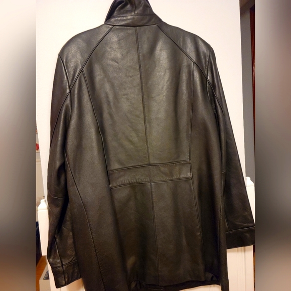 Worthington Lambskin car coat Size Large - Picture 3 of 11